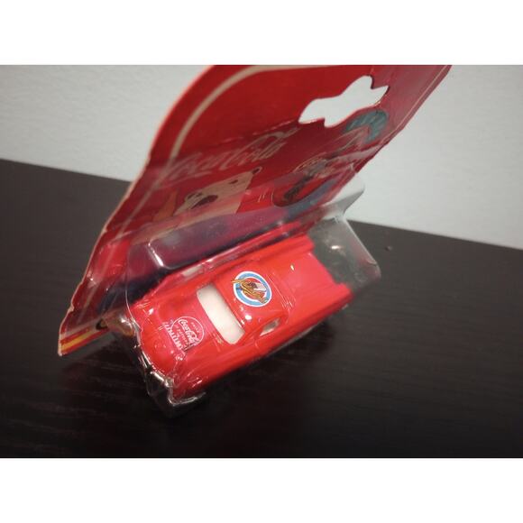 Coca-Cola 1997 Vintage Majorette Red Toy Car 58 Corvette - Picture 3 of 6